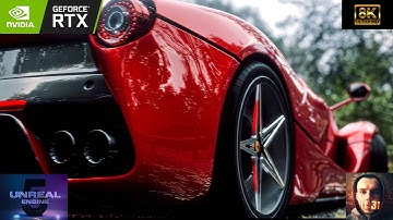 [8K Ray Tracing] 20 Hours: Ferrari Laferrari - "Red Elegance" *Realistic Look | Unreal Engine 5