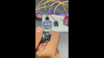 Arduino Nano Snake Game | OLED + Joystick + Buzzer 🎮🐍 #arduino#nano#games