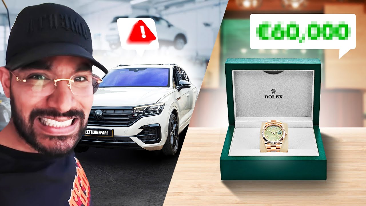 PROBLEMEN MET MIJN AUTO & NIEUW HORLOGE KOPEN IN AMSTERDAM!?