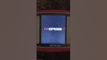 Nokia N-Gage QD - Startup and shutdown (retake) #oldphones #console #shorts