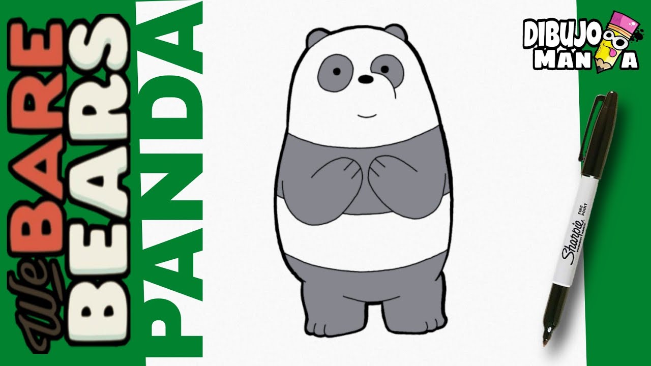 COMO DIBUJAR A PANDA DE LOS ESCANDALOSOS | PASO A PASO | how to draw | how  to draw panda - thptnganamst.edu.vn
