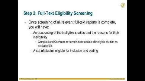Systematic Reviewing Workshop Part 5: Data Collection
