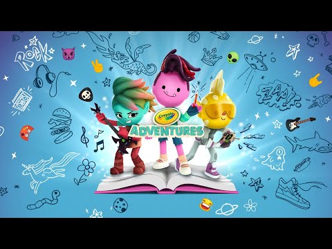 Crayola Adventures (by RED GAMES CO, LLC) Apple Arcade IOS Gameplay Video (HD)