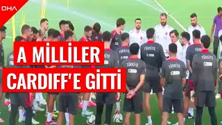 A Milli Futbol Takımı, Galler Maçı Için Cardiffe Gitti