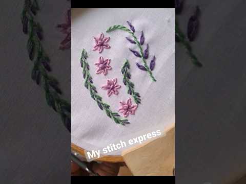 My stitch express #basicstitches #mypassion #diy #viral #stitchery #simpleyetbeautiful #hoopart