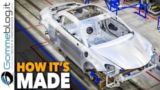 2018 ALPINE A110 Production - CAR FACTORY - How It's Made ASSEMBLY