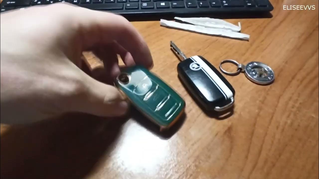 чехол на ключ шкода октавия а5 - YouTube