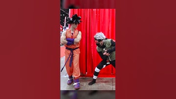 Goku vs Kakashi ☁️ #dragonball #anime #cosplay