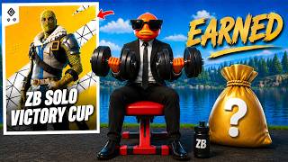 Can I EARN In The Solo Victory Cup? (ZERO BUILD)
