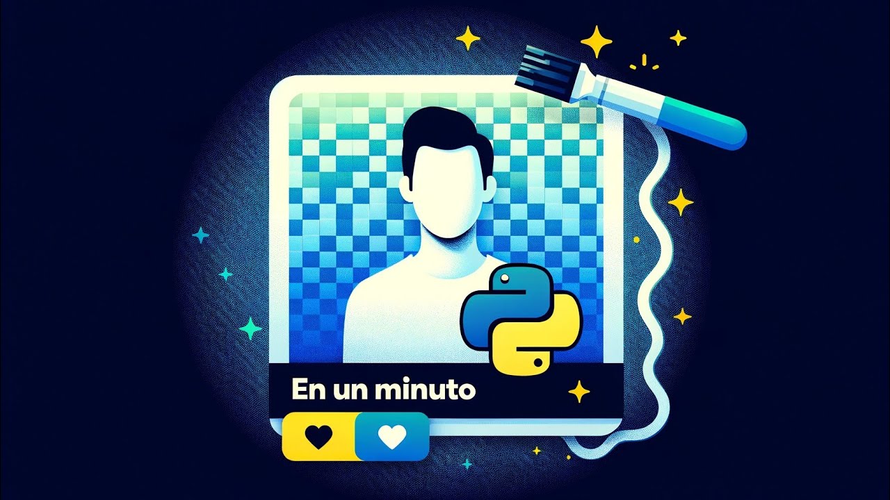 Elimina el fondo de cualquier imagen con Python (EN 1 MINUTO) - YouTube