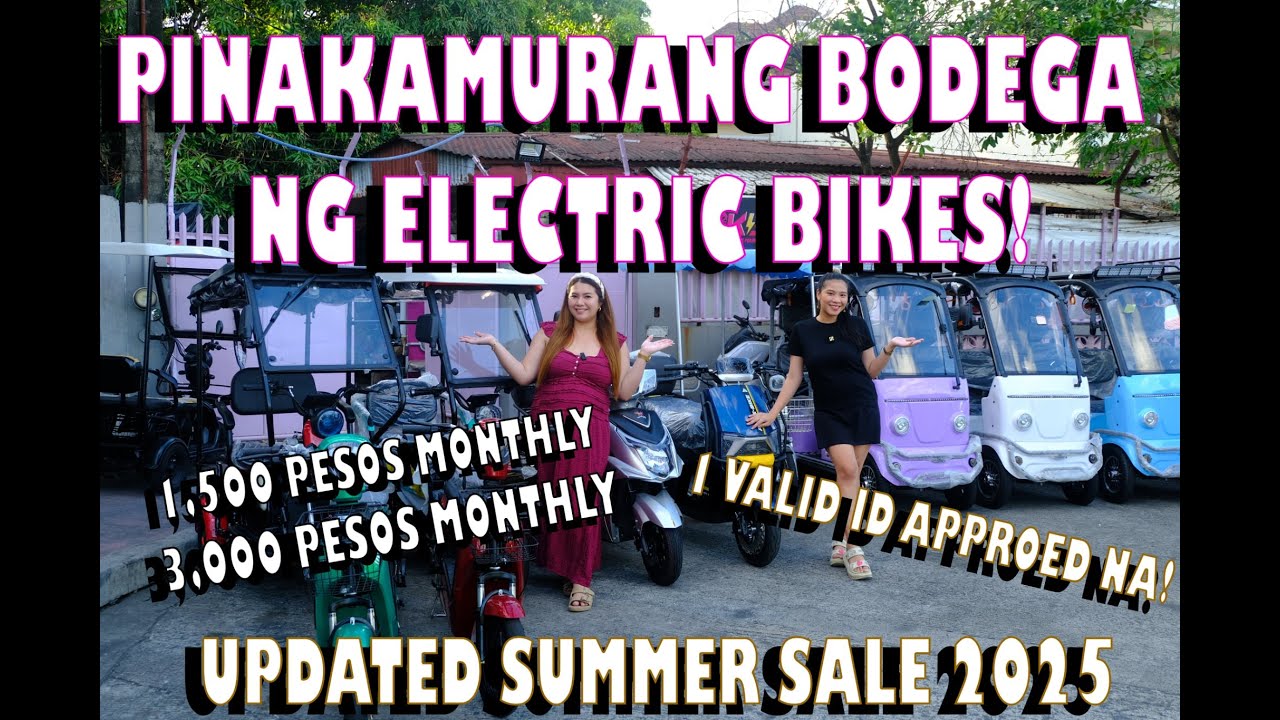 1,300-1,500 NA EBIKE TRENDING SA KEILA’S MARIKINA EBIKES BODEGA