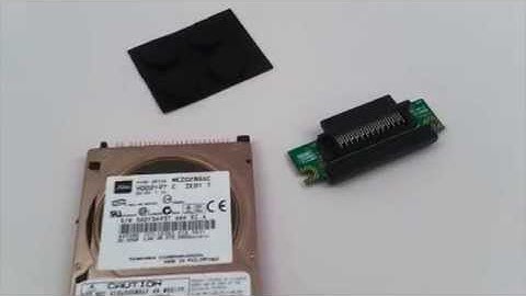 Akai MPC1000 Hard Drive Kit HDM10 V2 Installation - MPCstuff com