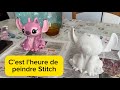 J’ai peint Stitch avec ma copine, et franchement il est réussi !!! #stitch 