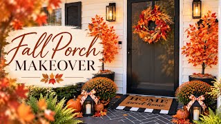 𝐅𝐚𝐥𝐥 𝐅𝐫𝐨𝐧𝐭 𝐏𝐨𝐫𝐜𝐡 𝐌𝐚𝐤𝐞𝐨𝐯𝐞𝐫 🍁 | 𝐂𝐫𝐞𝐚𝐭𝐢𝐧𝐠 𝐚 𝐂𝐨𝐳𝐲 & 𝐄𝐥𝐞𝐠𝐚𝐧𝐭 𝐅𝐚𝐥𝐥 𝐄𝐧𝐭𝐫𝐚𝐧𝐜𝐞