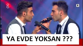 Barış & Baran Solar  - Ya Evde Yoksan | O Ses Türkiye Çeyrek Final Performansı