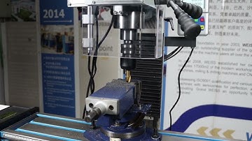 MACHINING OPERATION WEISS MILLING MACHINE VM25L