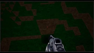 Unreal Engine 4.17 - Testing Voxel Terrain - Adding and Removing Voxels