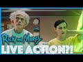 Rick and morty live action trailer