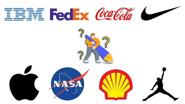 WHO DREW THE LOGOS OF FAMOUS BRANDS ?