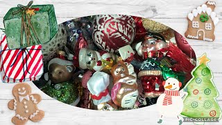 Новогодние Украшения🎄. Современные Елочные Игрушки, Как Из Детства. Винтажные Игрушки