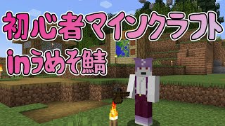 初心者マインクラフトinうめそ鯖【MINECRAFT】