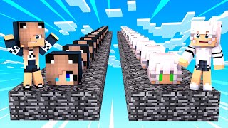 ЛАРА МАЙНКРАФТ ЛАКИ ГОНКА 100% ТРОЛЛИНГ MINECRAFT