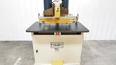 RITTER R46 DUAL HEAD LINE BORING MACHINE