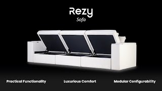 Rezy Sofa | The All-In-One Sectional Sofa