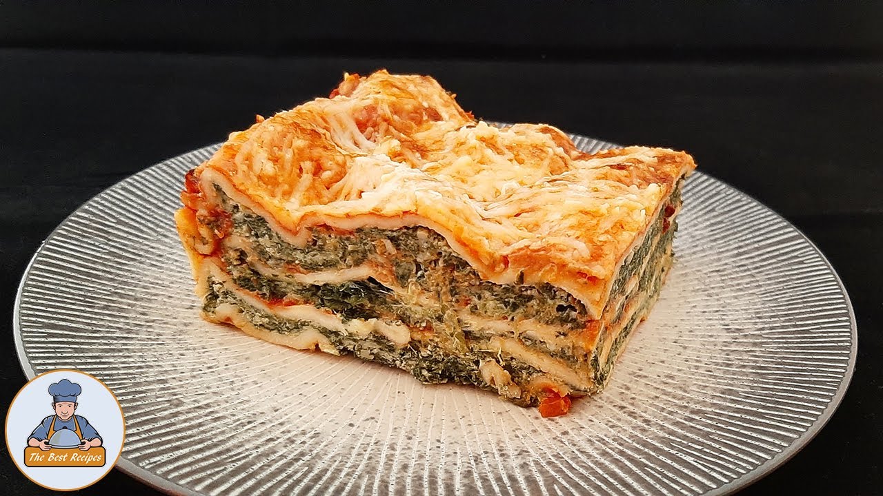 Lasagnes Ricotta Epinards Sauce Tomate