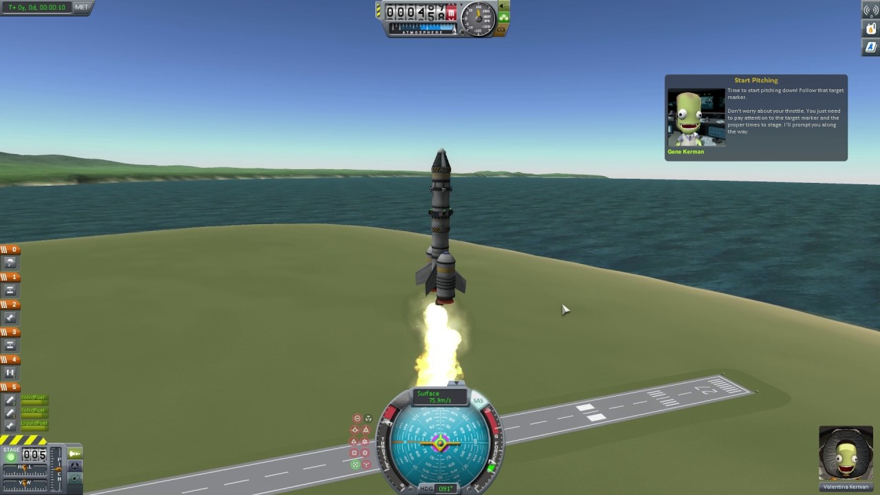 Kerbal Space Program Rocket test. Argentina LionTech! 1080p [HD] argentina vs colombia copa america