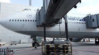 Lufthansa 747-800 First Class FRA-LAX, Trip to Germany