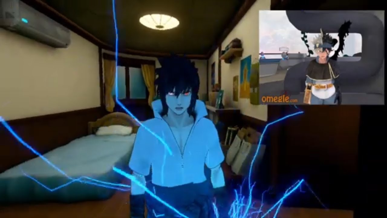 Sasuke Uchiha Throws Hands With Asta From Black Clover On Omegle