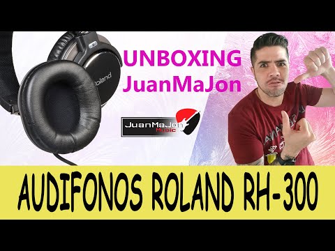 Unboxing Audifonos Roland RH-300 | Primeras impresiones | Para que son los audífonos de estudio