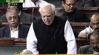 Kapil Sibal in Lok Sabha :  Debate on Lokpal Bill 2011 on Dec 27, 2011 - Part 1 of 5