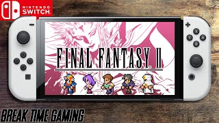 Final Fantasy 2 Pixel Remaster - Nintendo Switch OLED Handheld Gameplay