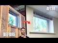 How to Trim Out a Basement Window (DIY Drywall Return on a Basement Window - Finish Your Basement!)