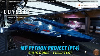 Elite Dangerous - MP Python Project (P4) - She's done! - Field Test