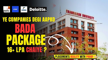 Chandigarh University MBA Placements REALITY | Placement Reality |