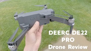DEERC DE22 Pro Drone Review