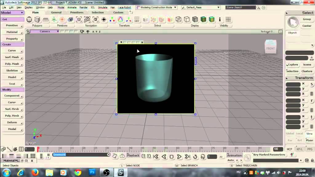 Autodesk Softimage Water Simulation Tutorial For Beginners Youtube