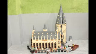 Lego 75954   Harry Potter   Die große Halle von Hogwarts   Seit 2019 im Handel   878 Teile