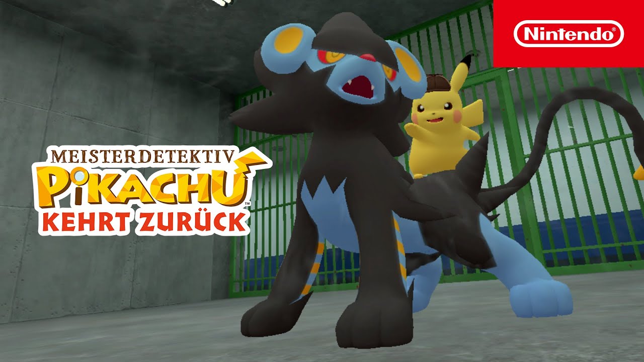 Meisterdetektiv Pikachu kehrt zurück – Der Detektiv ermittelt erneut (Nintendo  Switch) - YouTube