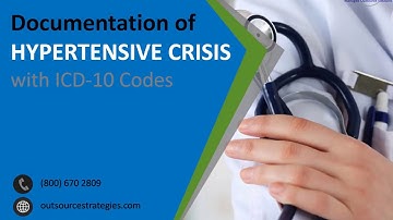 Documentation of Hypertensive Crisis with ICD-10 Codes