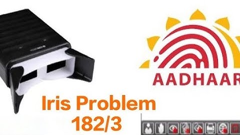 Iris Not Working In Aadhaar Clients | 182/3 Iris Problem