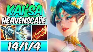 SEASON 14 KAI'SA ADC FULL BURST | Best Build & Runes S14 | Heavenscale Kai'Sa | League of Legends