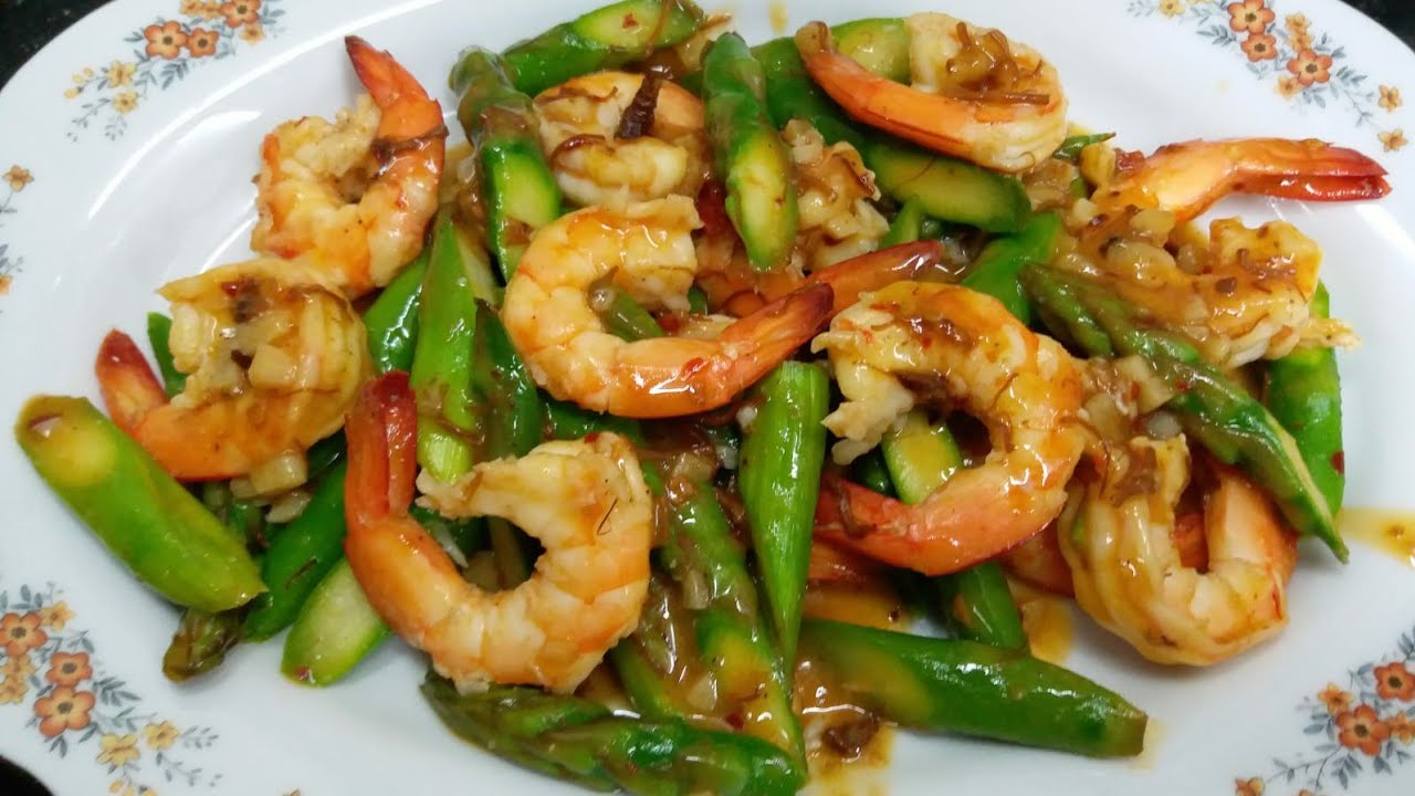 Prawn cooked with xo sauce ala maria - YouTube