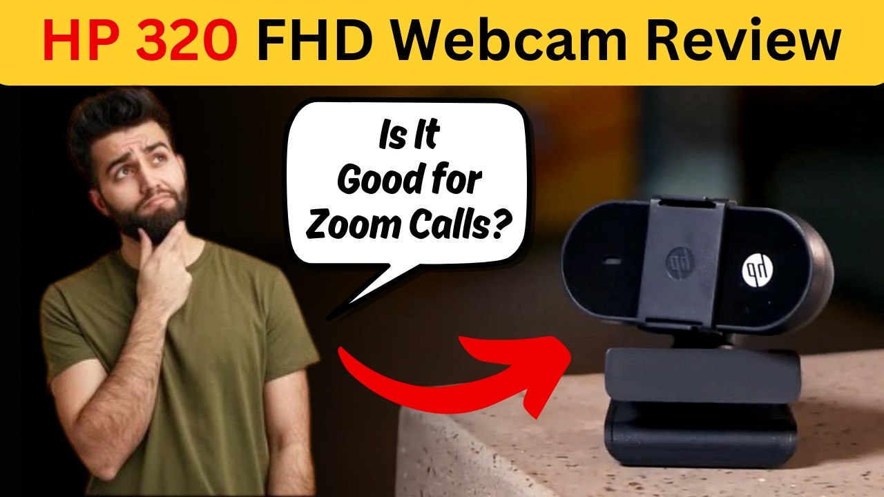 HP 320 FHD Webcam Review | Niraj Mishra - YouTube