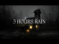 3 Hours Haunted Cabin in the Rain | Scary Night Ambience for Sleep & Relaxation