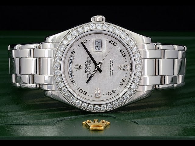 rolex masterpiece platinum meteorite