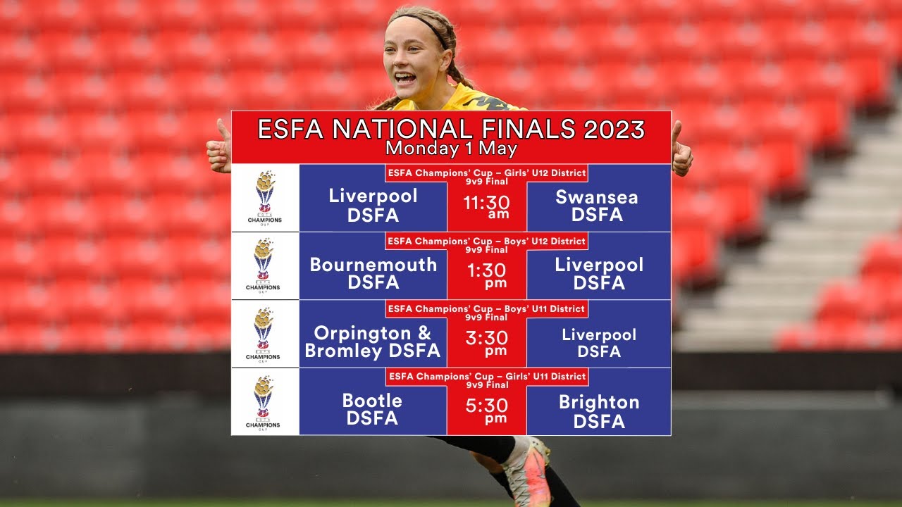 ESFA NATIONAL FINALS 2023 DAY 2 YouTube